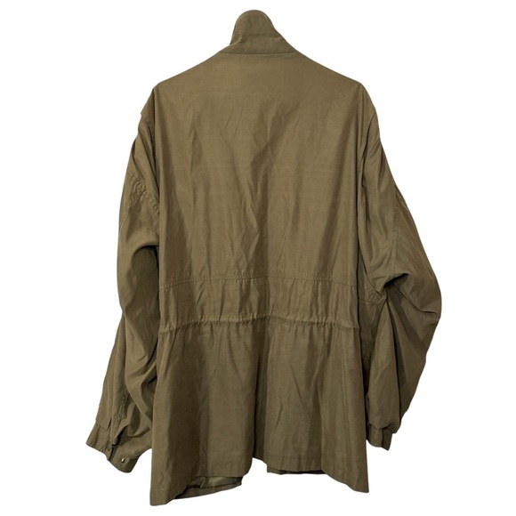 John Ashford Outdors Jacket Green Utility Barn Field Full Zip Mens XL - Picture 2 of 14